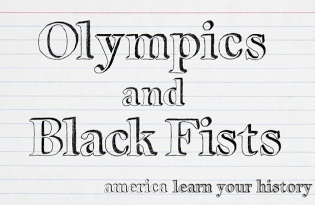 Olympics and Black Fists